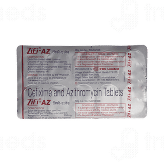 Zifi Az 200/250 MG Tablet 10