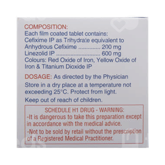 Zifi Turbo 200/600 MG Tablet 10