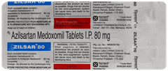 Zilsar 80 Tablet 10