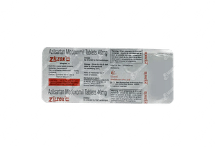 Zilzox 40 MG Tablet 10