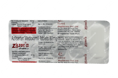 Zilzox 80 Tablet 10 Zilzox 80 Tablet 10