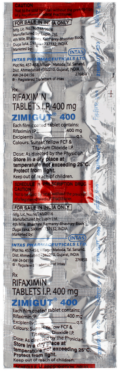 Zimigut 400 Tablet 10