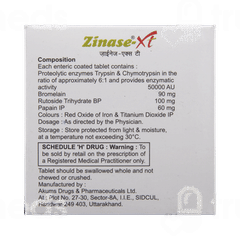 Zinase Xt Tablet 10