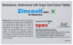 Zincovit Tablet 15