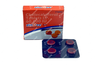 Zindee Chewable 60000 IU Tablet 4