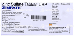 Zinfate Tablet 10
