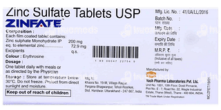 Zinfate Tablet 10