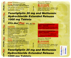 Zita Met Plus 20mg/1000mg Tablet 15