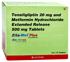 Zita Met Plus 20mg/500mg Tablet 15