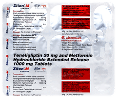 Ziten M 20mg/1000mg Tablet 15