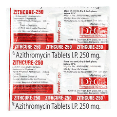 Zithcure 250 Mg Tablet 6