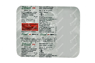 Zithium 250 MG Tablet 6