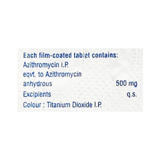 Zithrocare 500 Tablet 5