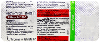 Zithrocin 500 Tablet 5