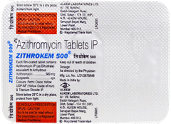 Zithrokem 500 Tablet 3 Zithrokem 500 Tablet 3
