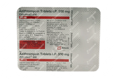 Zithrolect 500 Tablet 3