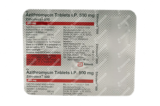 Zithrolect 500 MG Tablet 3