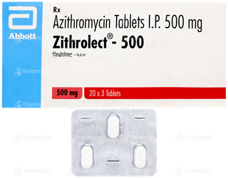 Zithrolect 500 Tablet 3