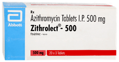 Zithrolect 500 Tablet 3