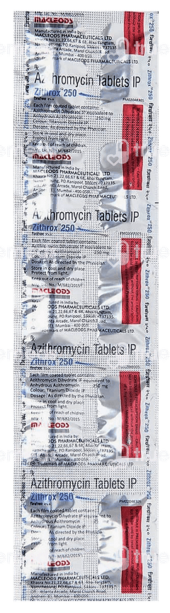 Zithrox 250 Tablet 10