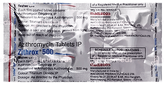 Zithrox 500 Tablet 3