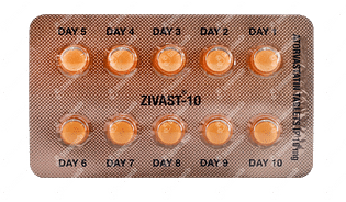 Zivast 10 Tablet 10