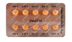 Zivast 10 MG Tablet 10