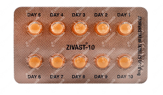 Zivast 10 Tablet 10