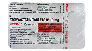 Zivast 10 Tablet 10