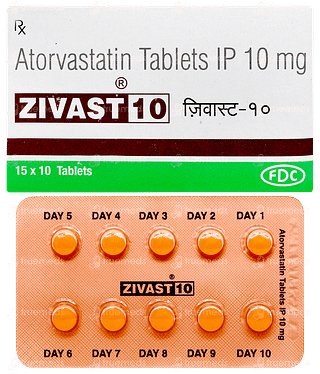 Zivast 10 Tablet 10