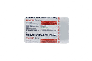 Zivast 20 MG Tablet 10