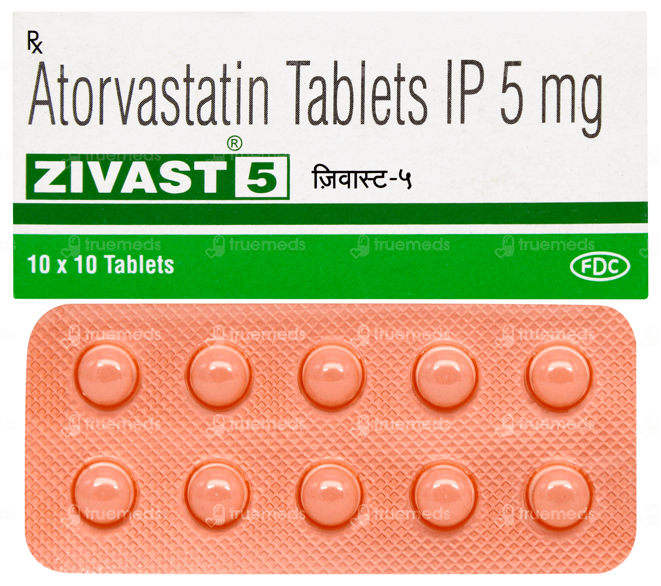 Zivast 5 Tablet 10