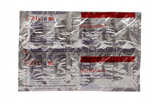 Zix R Od 200/20 MG Capsule Sr 10