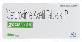 Zocef 125 Tablet 10
