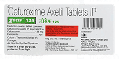 Zocef 125 Tablet 10