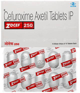 Zocef 250 Tablet 10