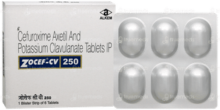 Zocef Cv 250 Tablet 6