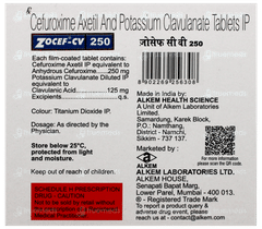 Zocef Cv 250 Tablet 6