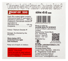 Zocef Cv 500 Tablet 6