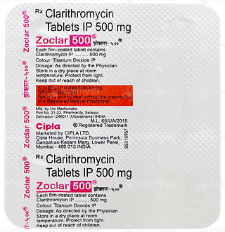 Zoclar 500 Tablet 4