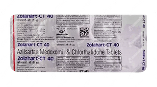 Zolahart Ct 40/12.5 MG Tablet 10