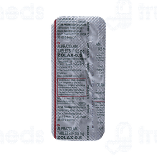 Zolax 0.5 MG Tablet 10
