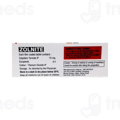 Zolnite 10 MG Tablet 10