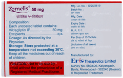 Zomelis 50mg Tablet 15