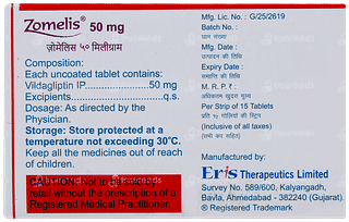 Zomelis 50mg Tablet 15