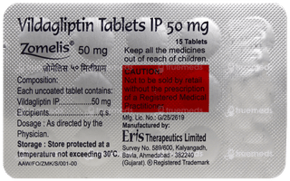 Zomelis 50Mg Tablet 15
