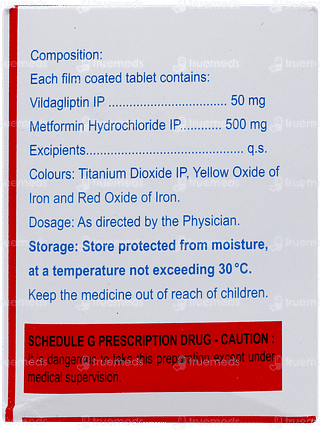 Zomelis Met 50mg/500mg Tablet 15