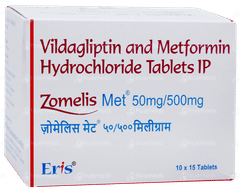 Zomelis Met 50mg/500mg Tablet 15 Zomelis Met 50mg/500mg Tablet 15