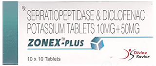 Zonex Plus 50/10Mg Tablet 10