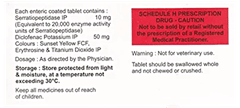 Zonex Plus 50/10Mg Tablet 10 Zonex Plus 50/10Mg Tablet 10